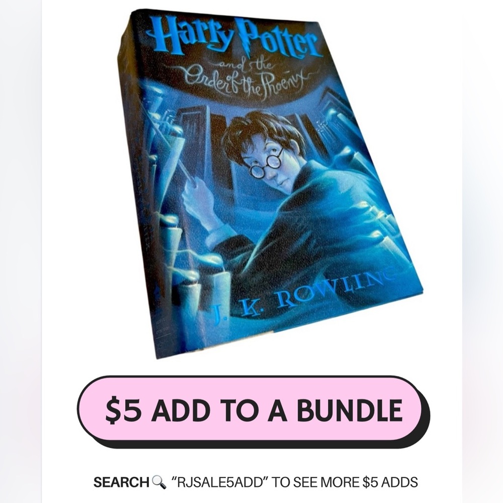 Harry Potter and the Order of the Phoenix Hardcover Book